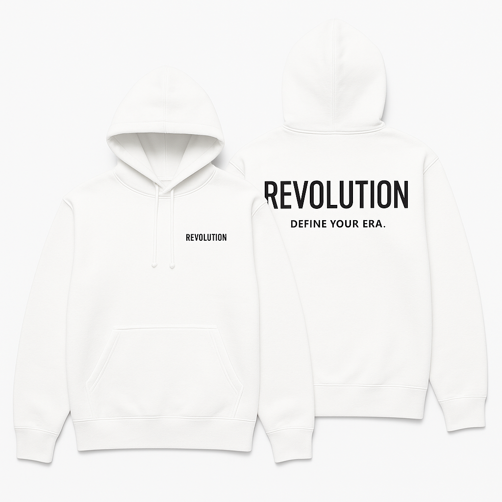 REVOLUTION Heavy Hoodie — Define Your Era.